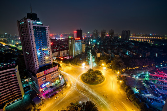 南宁 西园转盘 夜景