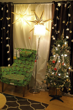 椅子 圣诞树