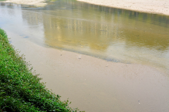 环境保护 河水污染