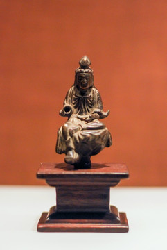 铜观音菩萨像