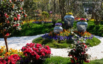 青花瓷花园外景