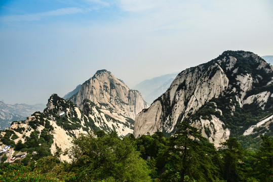 华山北峰风景