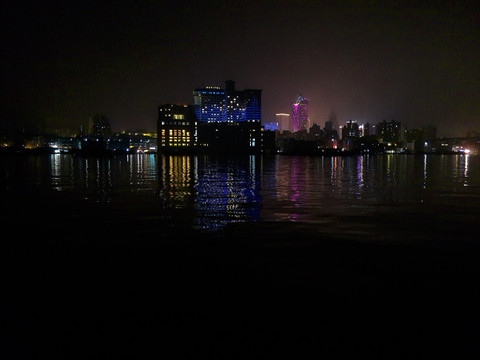 夜景 江边 澳门