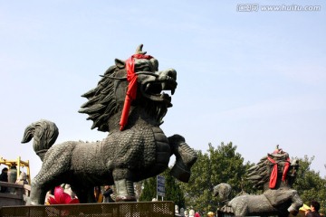麒麟雕像