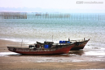 渔船风景