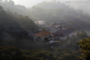 黄山北海宾馆清晨