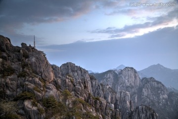 黄山光明顶山景