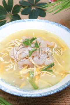金汤黄花菜虾仁
