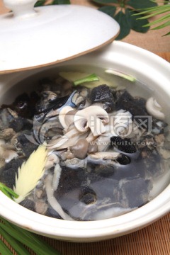 山菌乌鸡汤