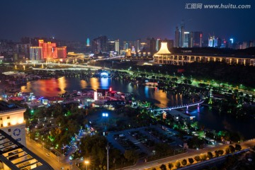 南宁 民歌湖夜景