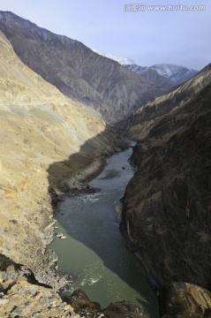 西藏八宿怒江峡谷