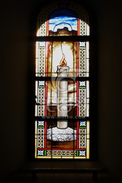 天主教堂玻璃彩绘