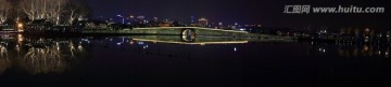 断桥夜景