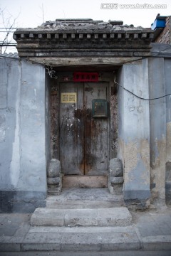 北京四合院门楼 古建筑