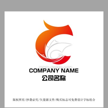 龙LOGO标志