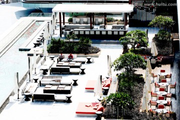 海南三亚 山海天酒店花园