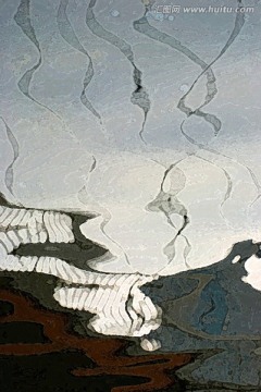 抽象油画