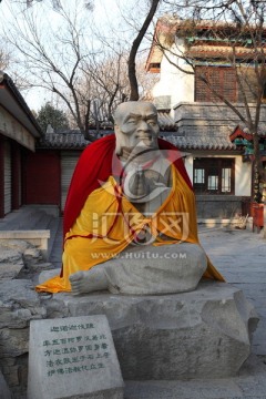 罗汉雕塑 迦诺迦代蹉
