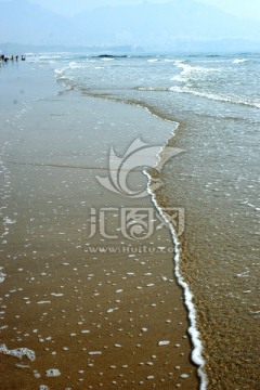 沙滩波浪