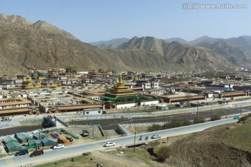 拉卜楞寺大全景