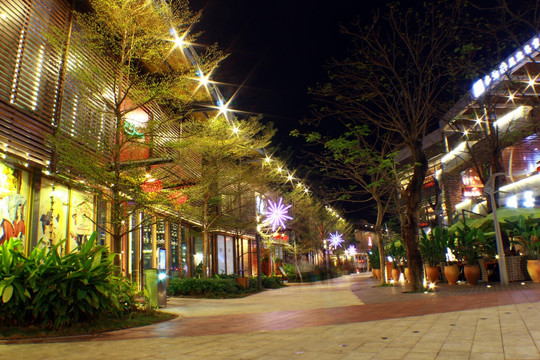 蛇口海上世界夜景