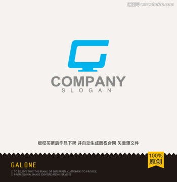 原创LOGO设计 显示器