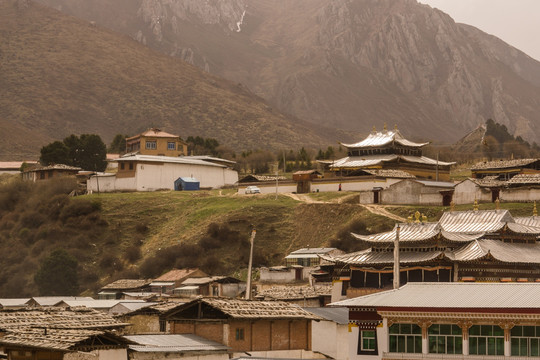 甘南格尔底寺旅游风景