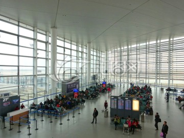 南京禄口国际机场候机厅玻璃幕墙