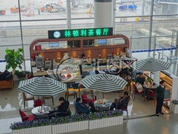 南京禄口国际机场 候机楼茶座