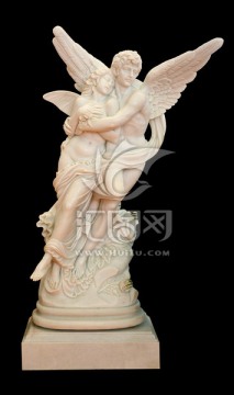 天使瓷雕