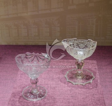 波西米亚玻璃碗 玻璃碗