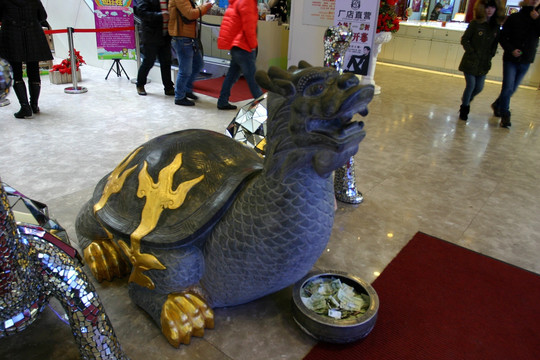雕塑 乌龟