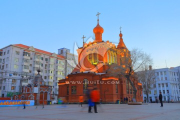 哈尔滨市 阿列克谢耶夫教堂