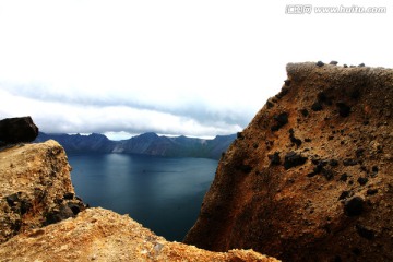 吉林省长白山 悬崖峭壁