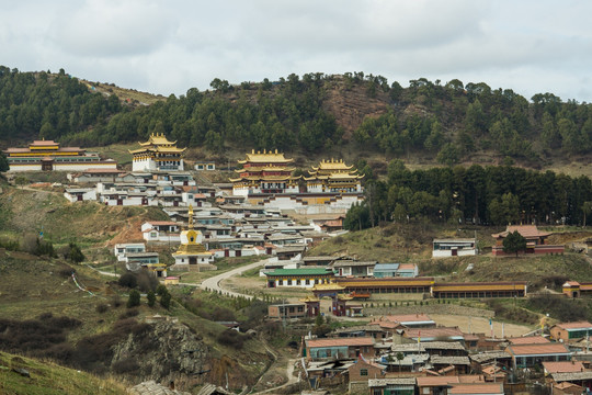 甘南郎木寺旅游风景名胜