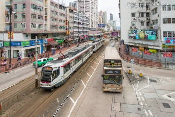 香港 元朗 轻铁 轻轨