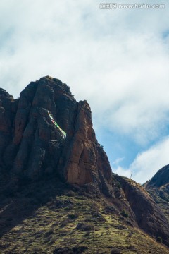 高高的山峰