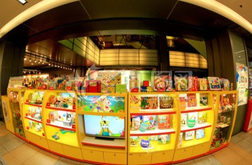 商业购物中心 儿童文具店
