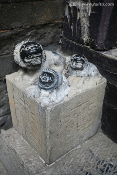 王家大院 中式古建筑石雕