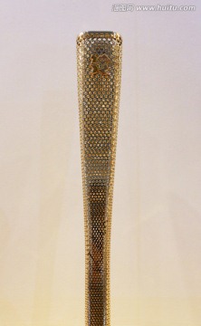 贝克汉姆签名伦敦奥运会火炬模型