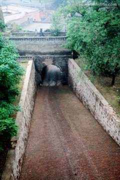 山西王家大院 院内通道