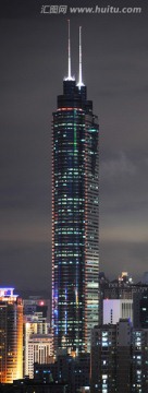 摩天楼夜景