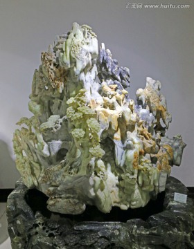 玉雕风景图
