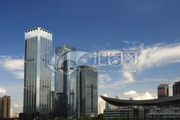 深圳中心区CBD建筑群