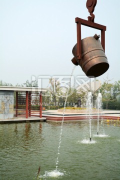 北京园博园喷泉