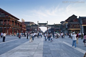 北京前门大街摄影
