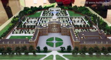 荷兰赫特洛宫苑模型