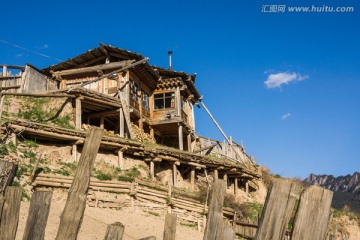 高原藏寨建筑