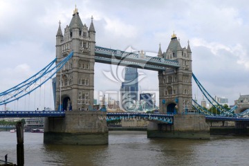 英国伦敦都市风光风景塔桥