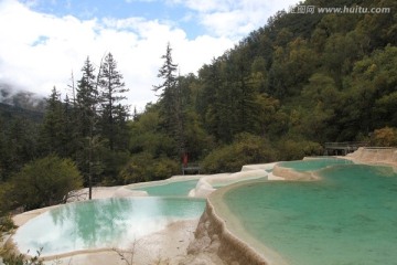 四川九寨沟神仙池景区